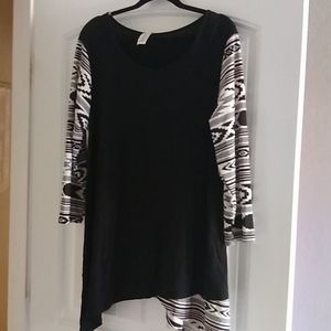 Black and White Tunic